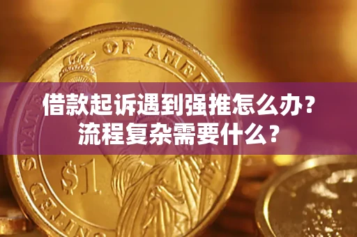北京借款起诉遇到强推怎么办？流程复杂需要什么？