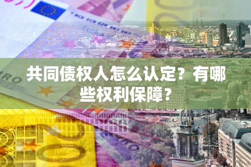 北京共同债权人怎么认定？有哪些权利保障？