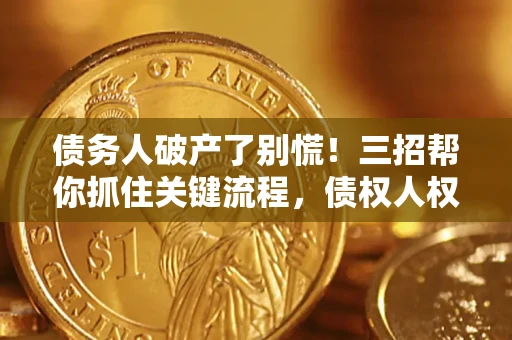 北京债务人破产了别慌！三招帮你抓住关键流程，债权人权益不再缩水