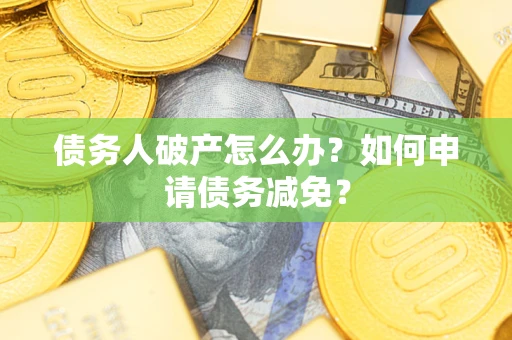 北京债务人破产怎么办？如何申请债务减免？