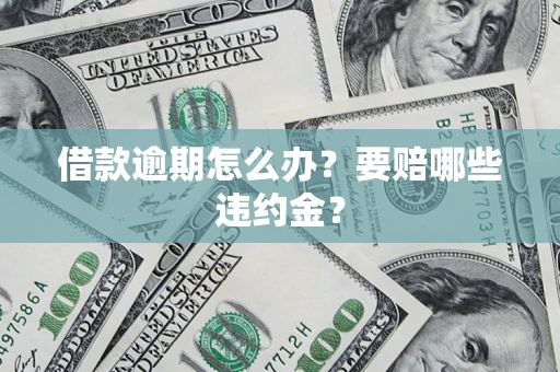 北京借款逾期怎么办？要赔哪些违约金？