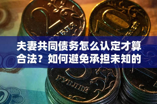 北京夫妻共同债务怎么认定才算合法？如何避免承担未知的债务风险？